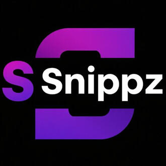 "Snippz logo"